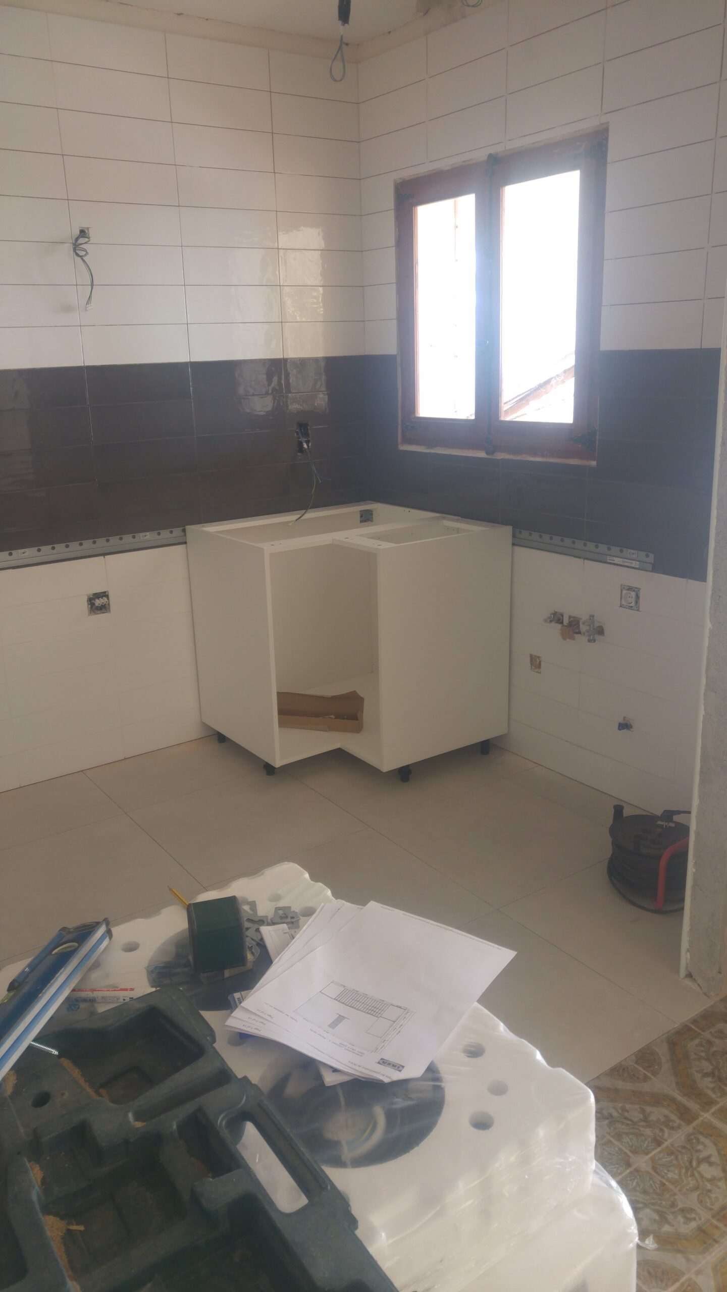 Rénovation complète d' une cuisine en Espagne Renovao